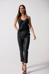 Nadi Faux Leather Joggers